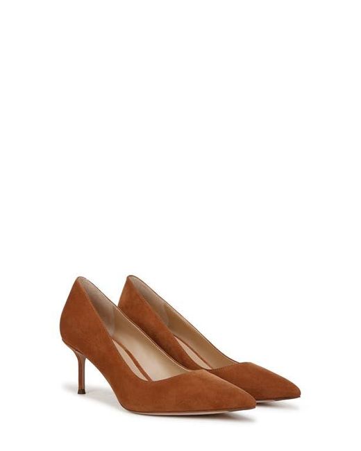Veronica Beard Brown Rita Pointed Toe Pump