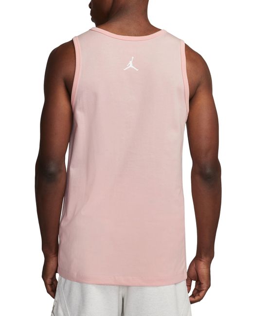 Nike Pink Flight Essentials Graphic Tank for men