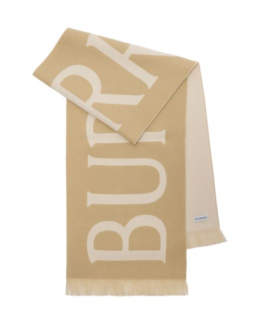 Burberry Natural Scarfs