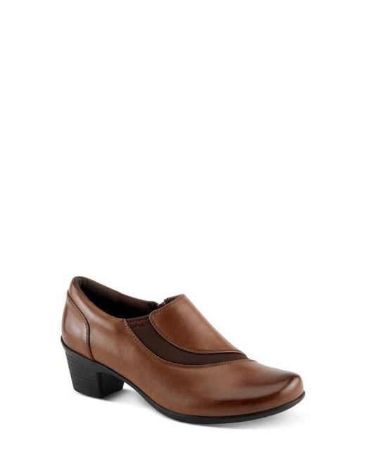Spring Step Brown Klay Pump