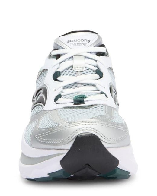Saucony White Grid Nxt Sneaker for men