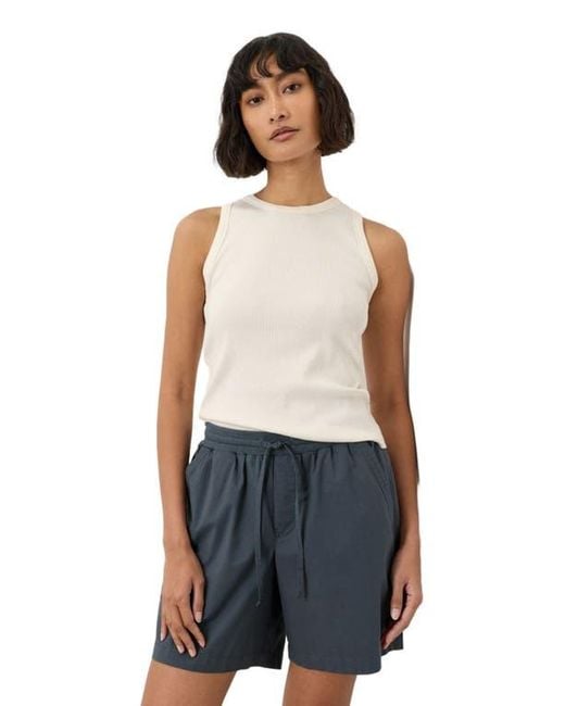 Pact Perfect Rib Layering Tank Made With Organic Cotton in Blue | Lyst