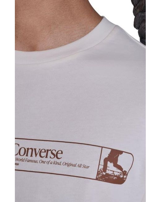 Converse Gray Retro Walk Tee for men