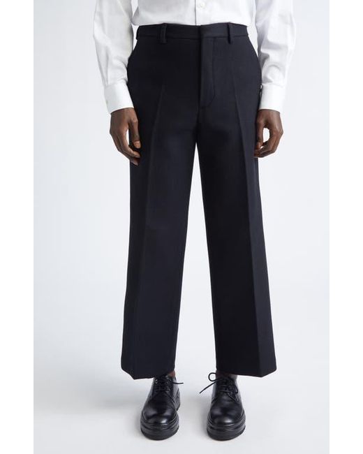 Dries Van Noten Blue Panvel Wool Blend Pants for men