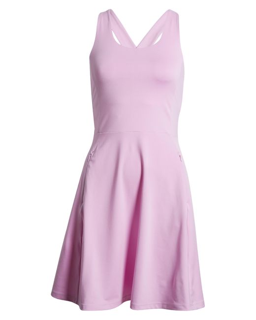 Zella Pink Daybreak Cross Back Dress