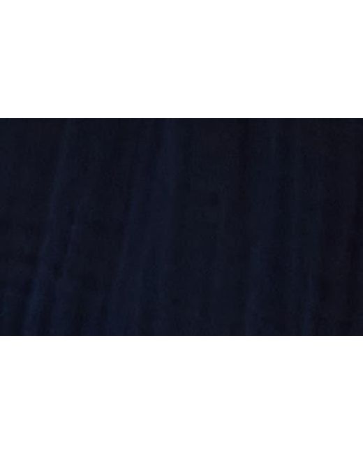 Michael Stars Blue Ernie Cotton Gauze Button-Up Shirt