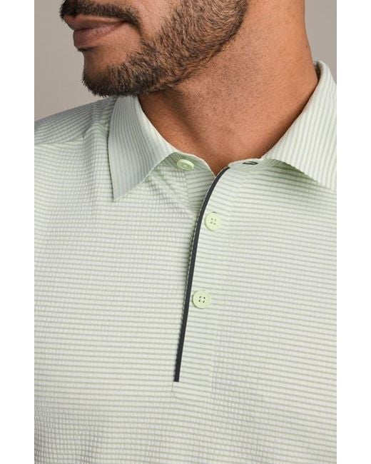 Rhone Blue Approach Performance Polo for men