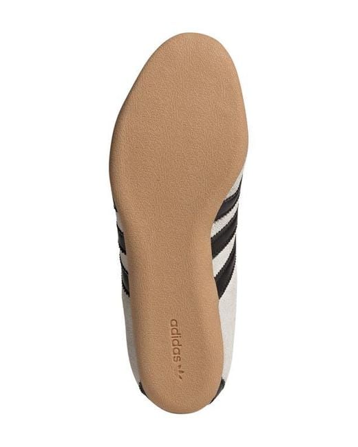 Adidas White Tokyo Low Top Suede Sneaker