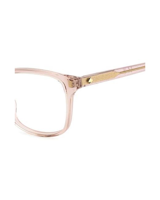 Kate Spade Pink Reilly 55Mm Rectangular Reading Glasses