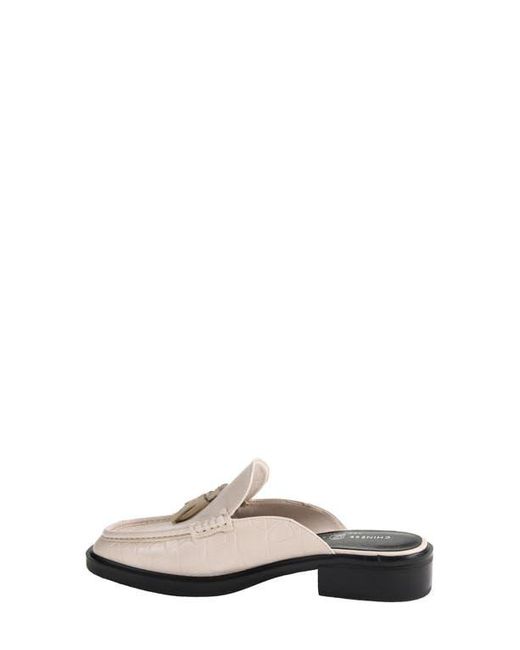 Chinese Laundry White Samra Tassel Loafer