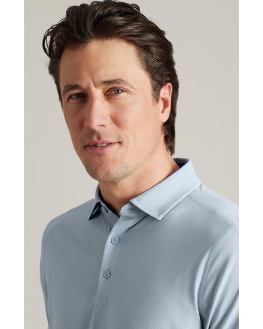 Rhone Blue Regatta Piqué Performance Polo for men