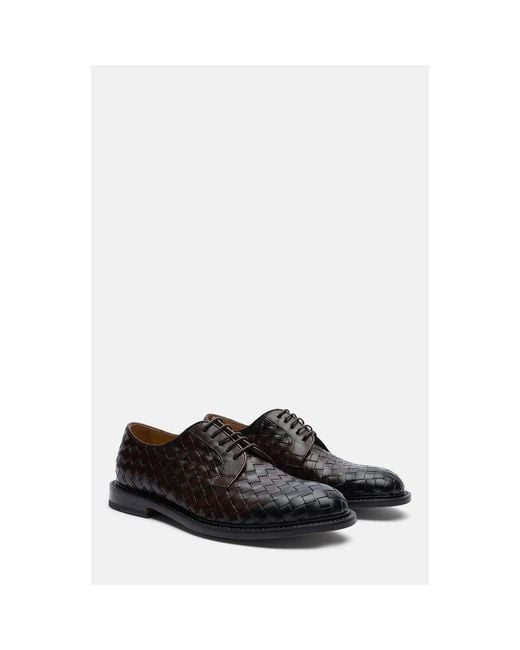 Scarosso Black Harry Derbies for men