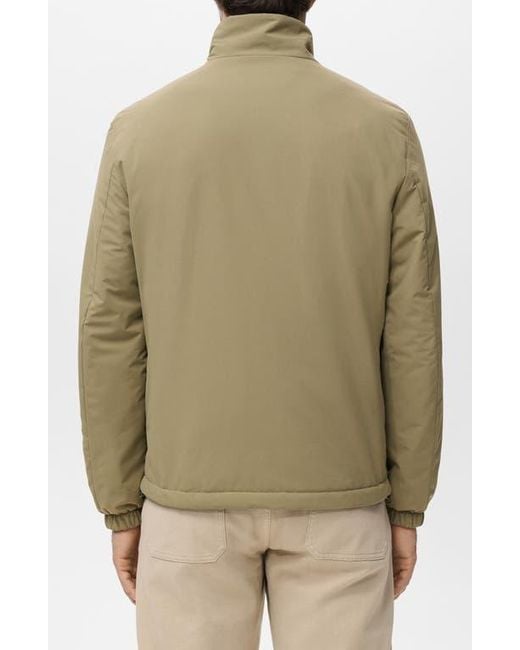 Mango Natural Reversible Water Repellent Jacket for men
