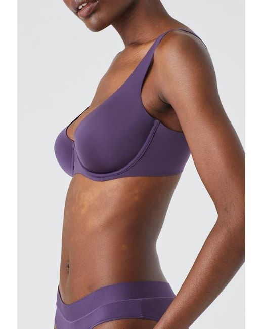 CUUP Purple The Scoop Bra