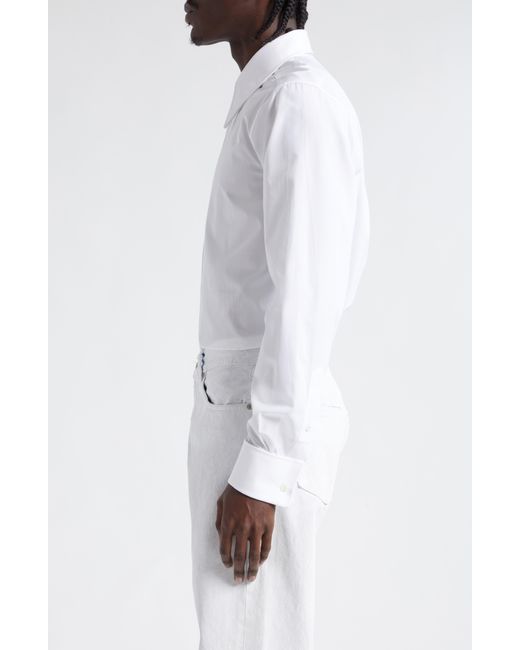 Maison Margiela White Mm1 Cotton Button-up Shirt for men