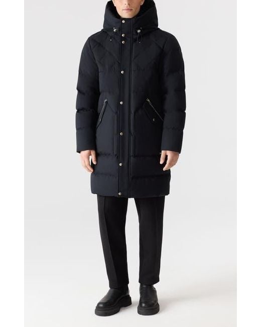 Mackage Black Werner Longline Down Parka for men