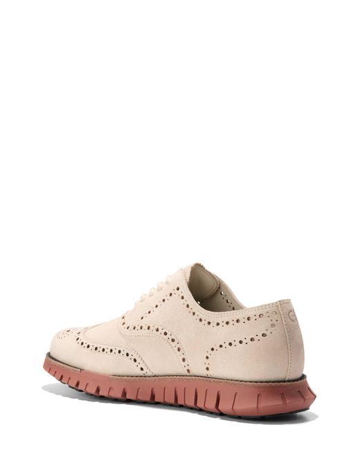 cole haan zerogrand wingtip oxford