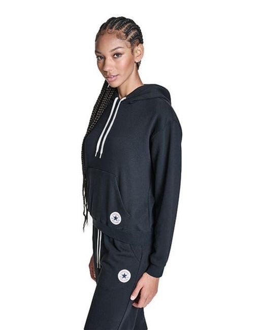 Converse Blue Chuck Taylor Patch Classic Pullover Hoodie