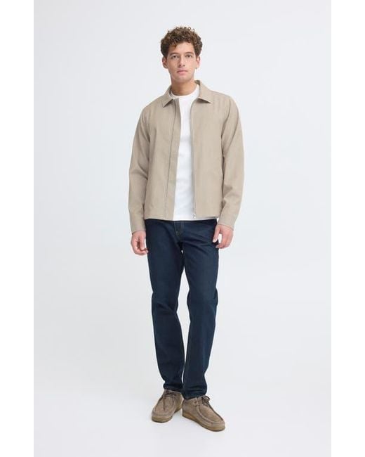 Casual Friday Natural Zip Jacket for men