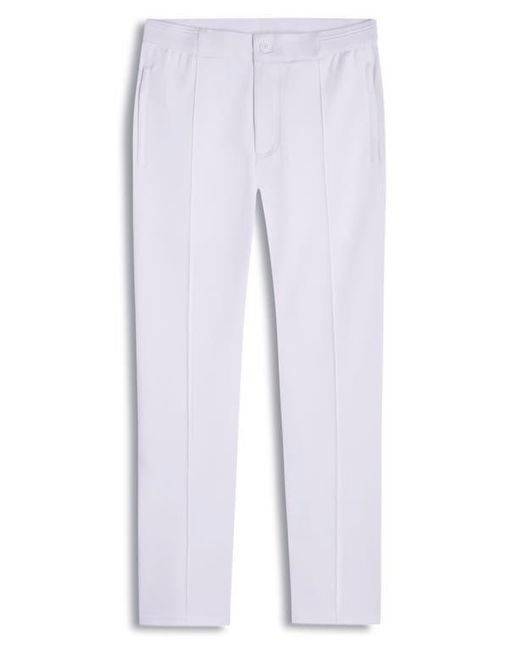 Bugatchi White Soft Touch Pintuck Pants for men