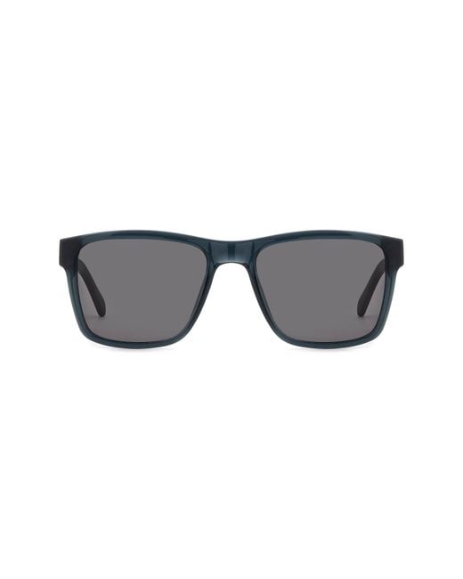 Fossil Gray 56Mm Square Sunglasses for men