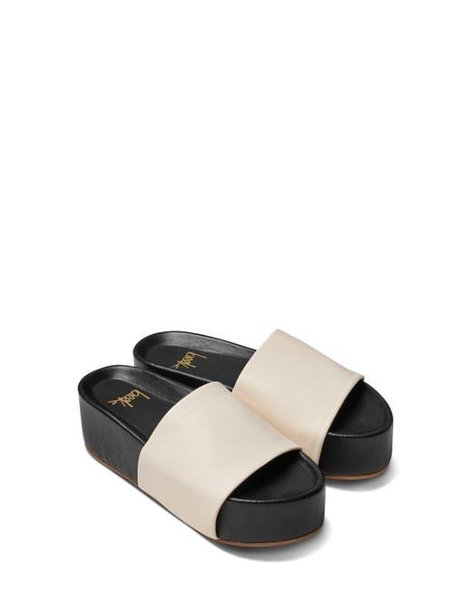Beek Black Albatross Platform Sandal