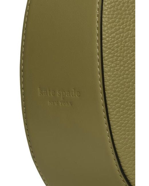 Kate Spade Green Hug Pebble Leather Crossbody Bag