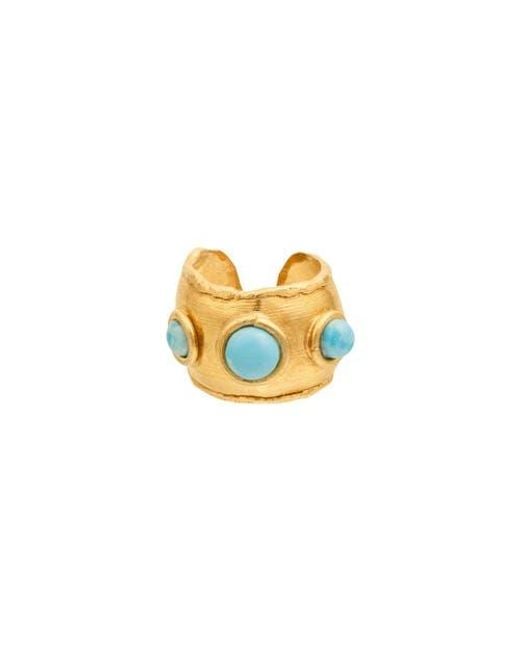 Sylvia Toledano Metallic Dune Ring