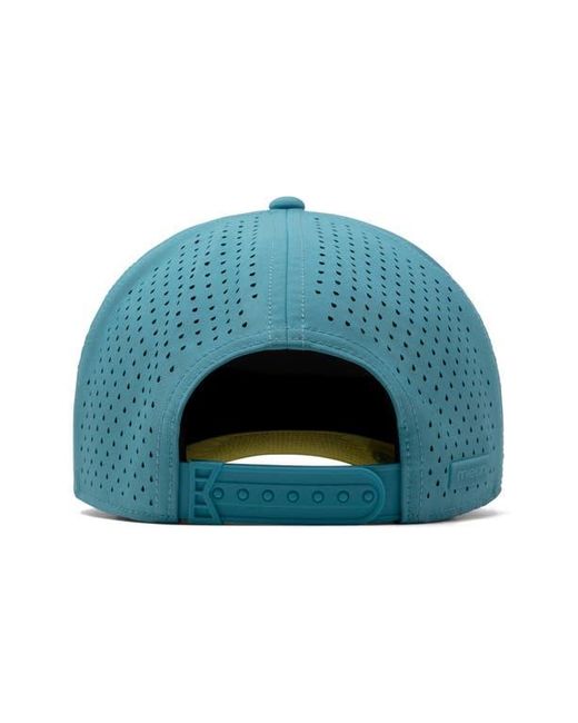 Melin Blue Odysea Rope Bulls Icon Hydro Performance Snapback Hat for men