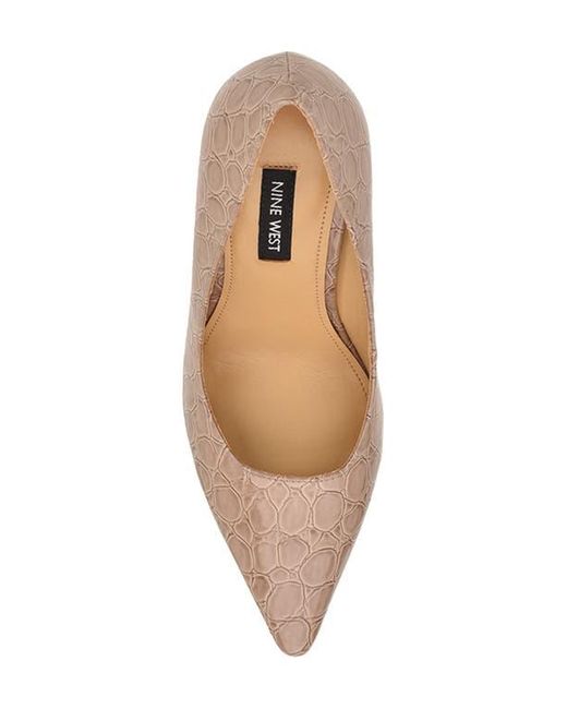 Nine West Natural Tamant Pointed Toe Pump