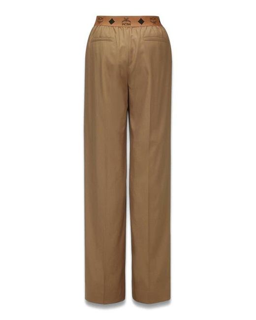 MCM Natural Monogram Pants
