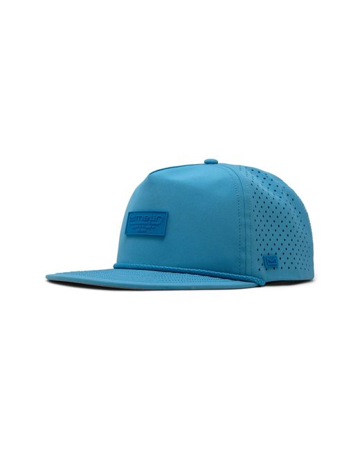 Melin Blue Coronado Brick Hydro Performance Snapback Hat for men