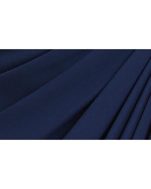 Michael Kors Blue Jersey Pareo Skirt