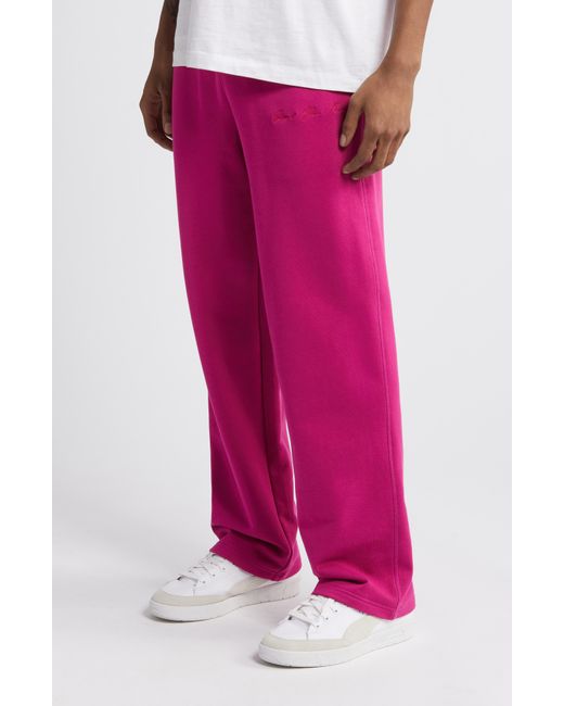 KROST Pink Straight Leg Sweatpants for men