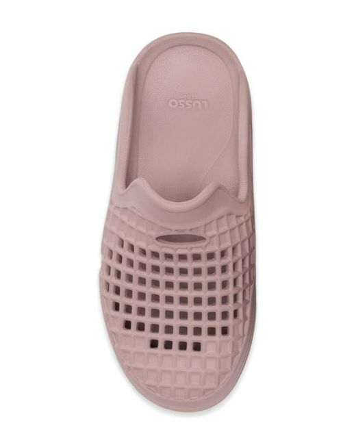 Lusso Cloud Purple Scenario Perforated Clog for men