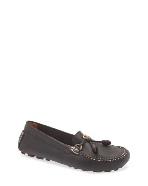 Versace Gray Nubuck Driving Loafer for men