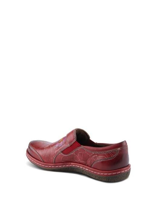 Spring Step Red Annawan Loafer