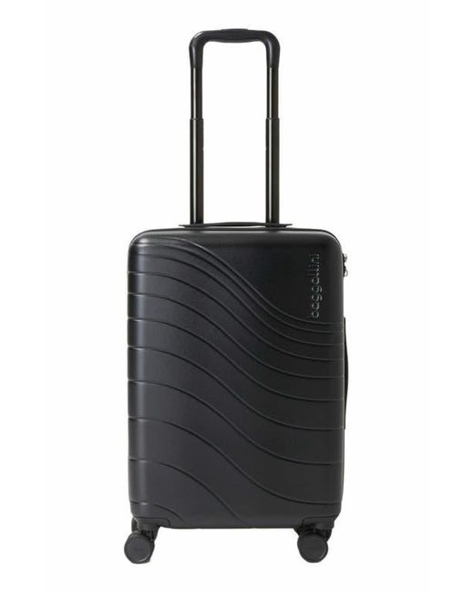 Baggallini Black Set Wave 22 In. Wheel Hardside Carry-On Suitcase