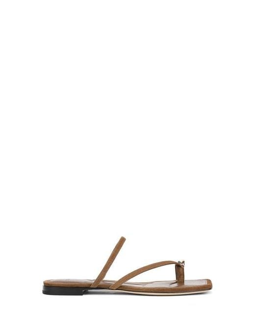 Vince White Polli Toe Loop Sandal