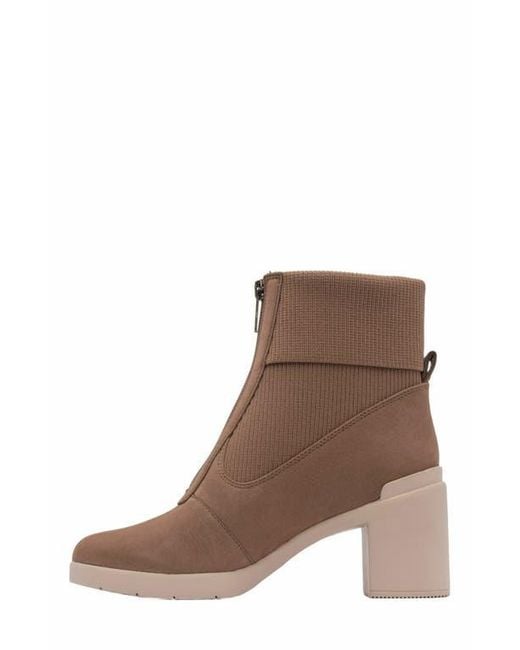 ABEO Brown Metropolis Zip Boot