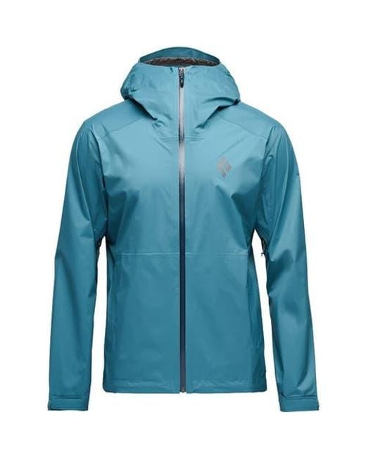Black Diamond Blue Fineline Stretch Shell for men