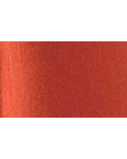 Mango Red Pleated Straight Leg Pants