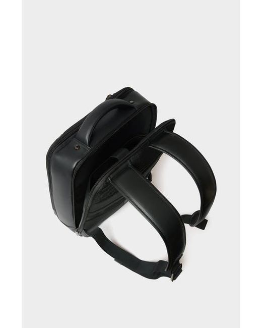 Osprey Black The Charlie Leather Backpack for men