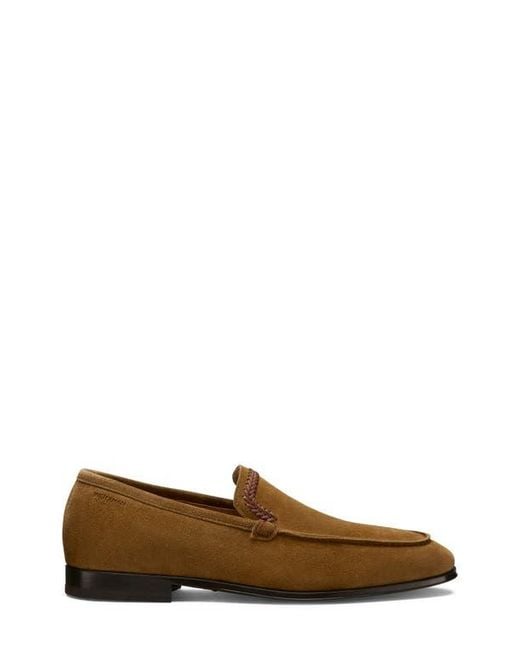 Stuart Weitzman Brown Dalton Loafer for men