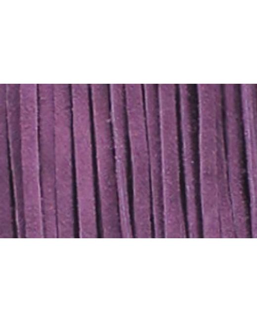Dingo Purple Wild Child Fringe Knee High Western Boot