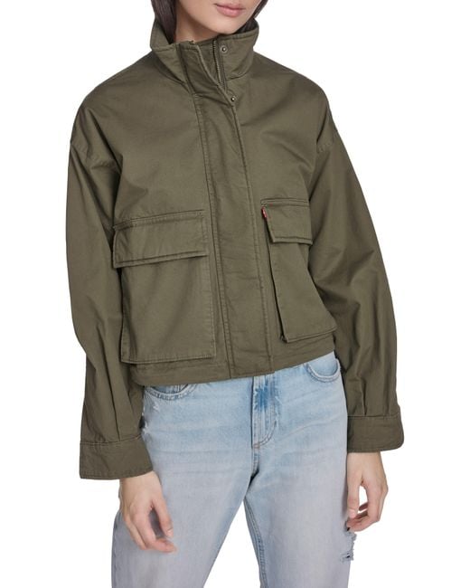 Levi's Multicolor Crop Surplus Jacket