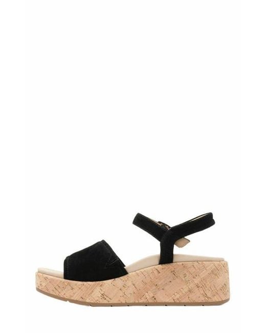 ABEO Black Solstice Buckle Sandal