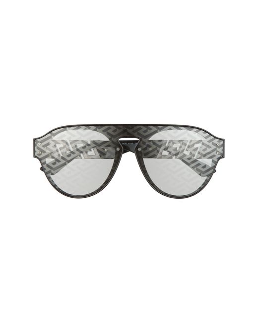 Versace Gray 44mm Phantos Sunglasses for men