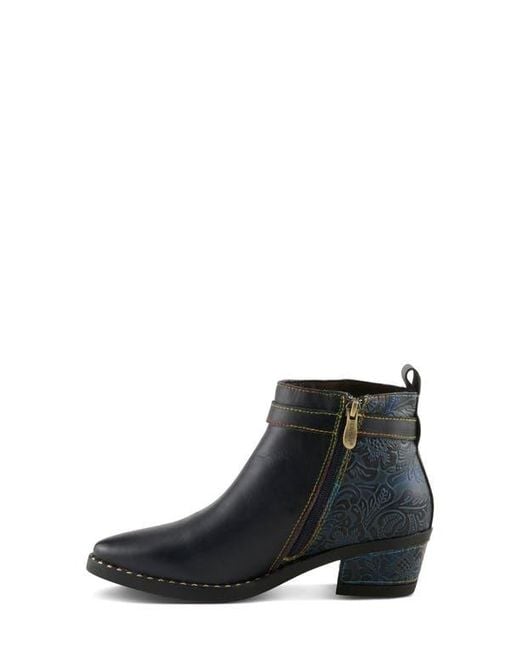 Spring Step Black Acree Bootie