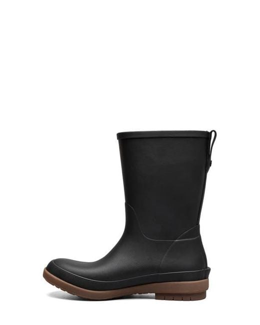 Bogs Black Amanda Ii Waterproof Rain Boot